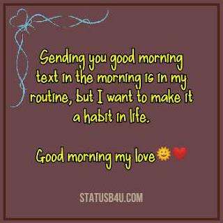 Good Morning Love Quotes for Him