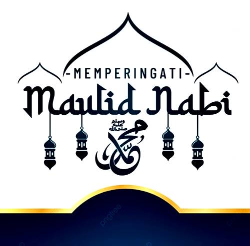 Logo Maulid Nabi Png Vector Untuk Background Template Banner Dan Spanduk Kanalmu