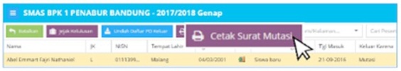 Cara Cetak Surat Mutasi/ Pindah Siswa Pada Aplikasi Dapodik Versi Terbaru