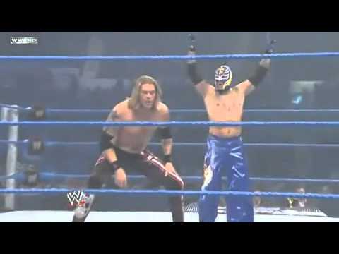 Hdwweshow Edge Rey Mysterio Vs Alberto Del Rio Kane Smackdown