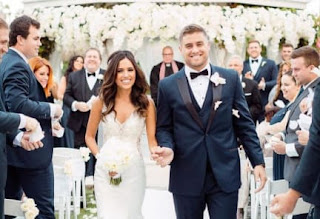 Derek Watt and his wife Gabriella: Happily ever after