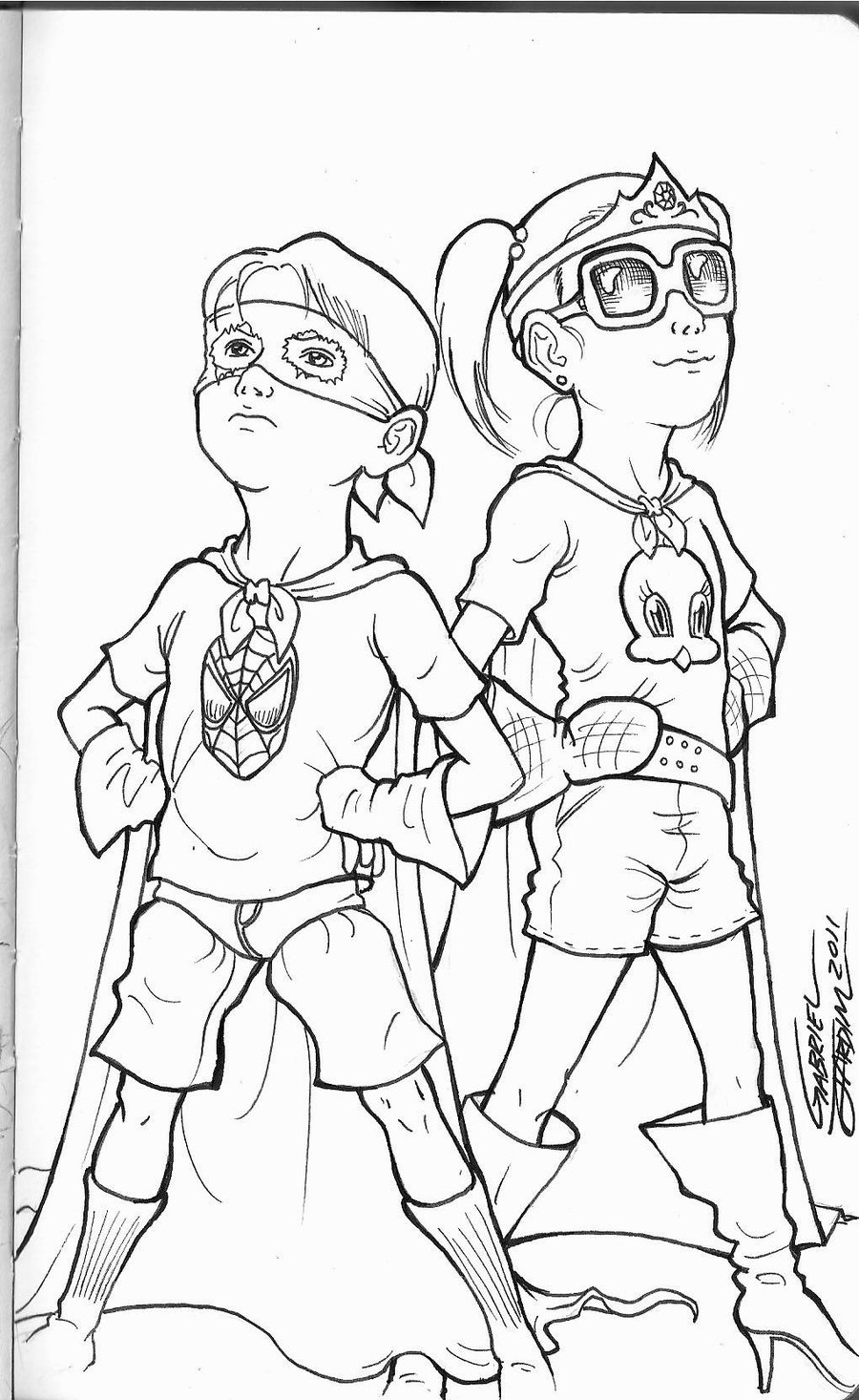 heroes coloring pages - photo #1