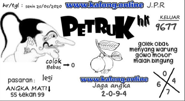 Prediksi Togel Hongkong Senin 25 Mei 2020 Forum Prediksitogel Jp