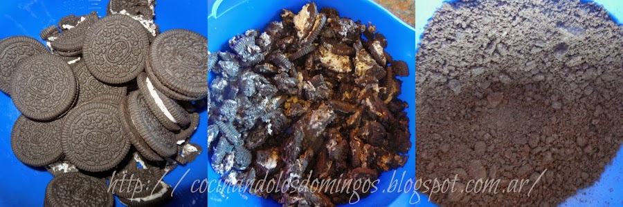 postre de halloween cementerio delicioso