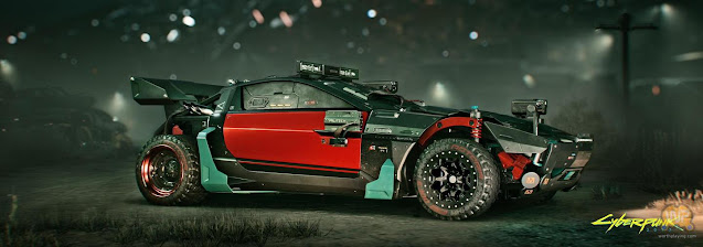 بالفيديو إستعراض لأول مرة المركبات و السيارات في عالم لعبة Cyberpunk 2077