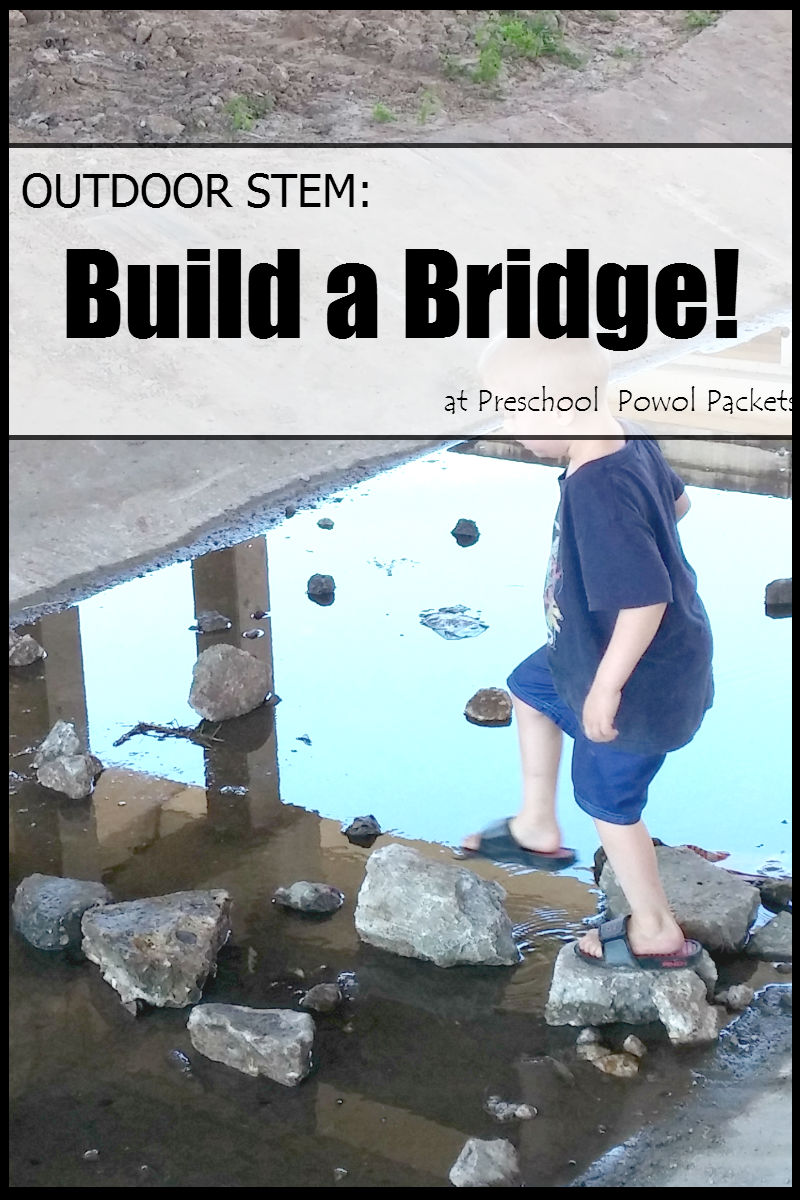 Bridge Challenge & STEM Activities Preschool Powol Packets