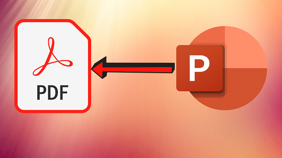 كيفية تحويل PowerPoint إلى ملف PDF