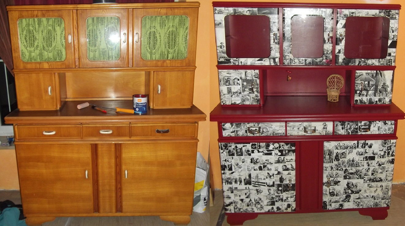 Bazooka Crafts The Walking Dead Kitchen Buffet Upcycling