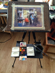 plein air easel watercolor kit painting travel traveling need leave supplies artist behind diy michaels iain kits stewart watercolors artists