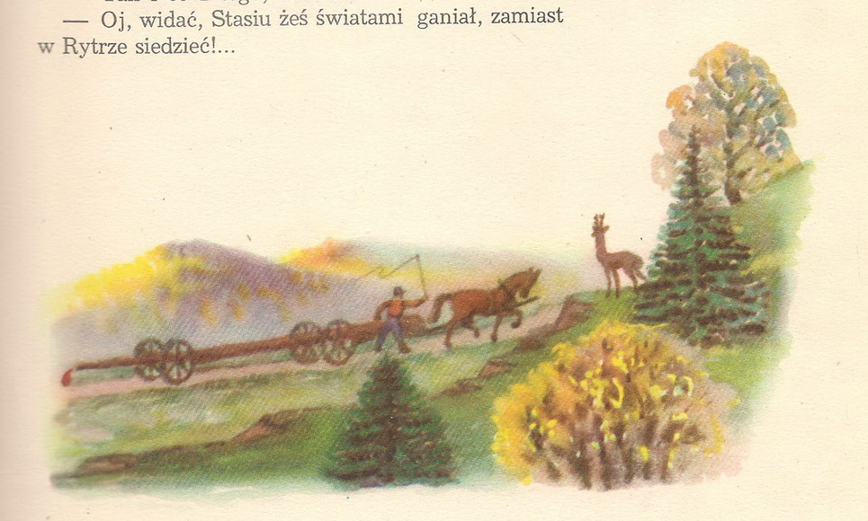 Garaż ilustracji książkowych: Rogaś z doliny Roztoki - Witold Chomicz - 2