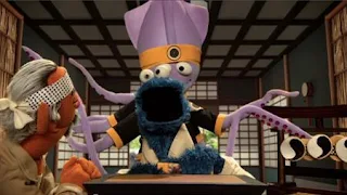Cookie's Crumby Pictures The Biscotti Kid, Mr. MiCookie, Biscotti Karate, The Karate Squid, Sesame Street Episode 4405 Simon Says season 44