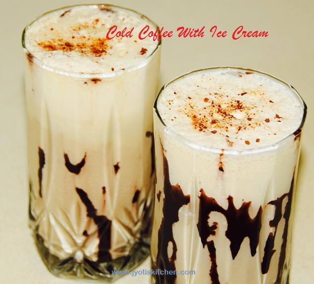 Cold Coffee with Ice Cream Jyoti's Kitchen Simple & Easy Cooking