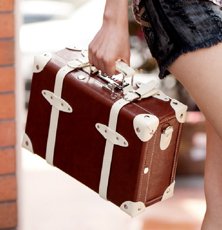 【好物推介】韓國 復古手提包 化妝箱