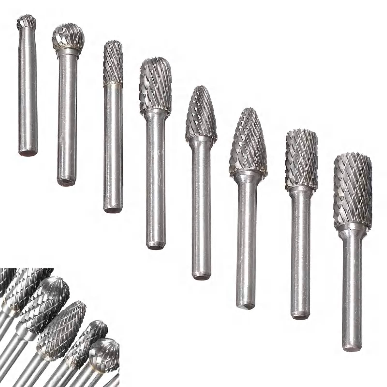 Double Cut Burr Bit Carbide Rotary Die Grinder hown store HOWN STORE