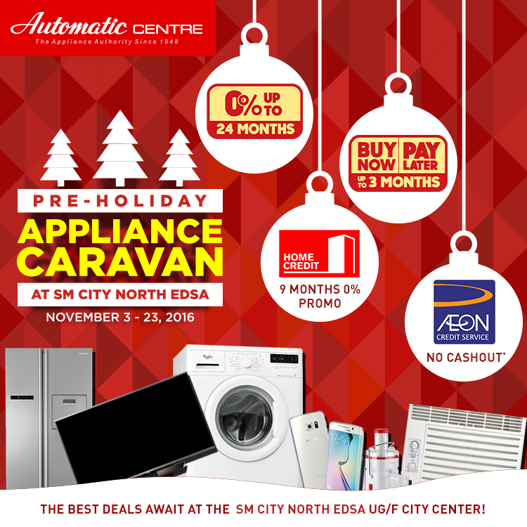 Manila Shopper Automatic Centre PreHoliday Appliance Caravan