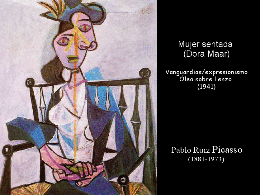 Картина девушка перед зеркалом пикассо