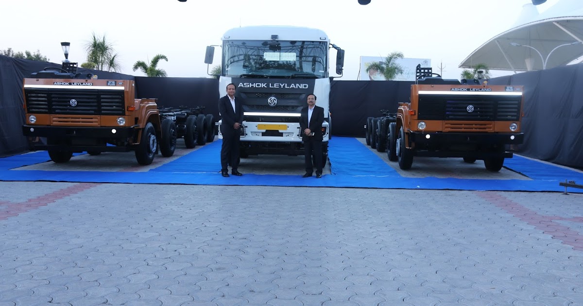 Ashok Leyland Launches Captain Haulage And 3718 Plus Trucks In Indore.