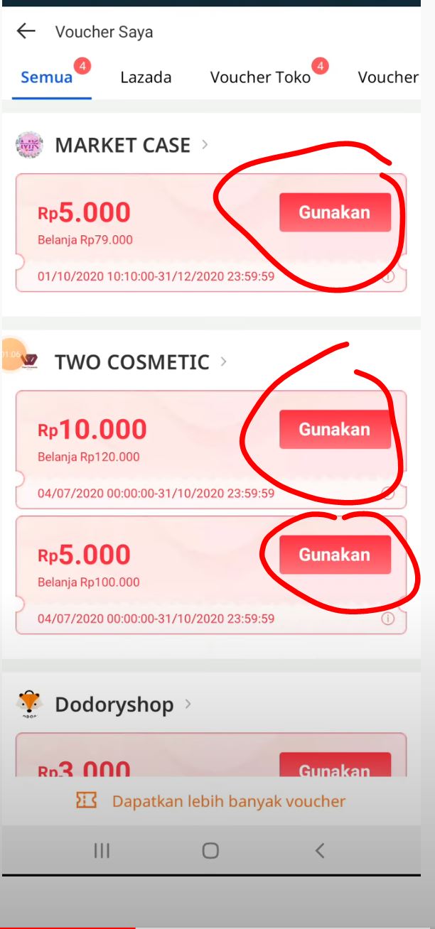 Cara Menggunakan Kode Voucher Lazada BAJUYULI Blog