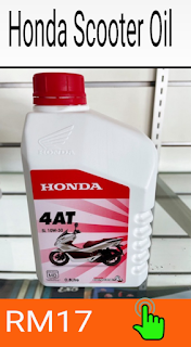 Gambar Minyak pelincir 4t scooter Honda