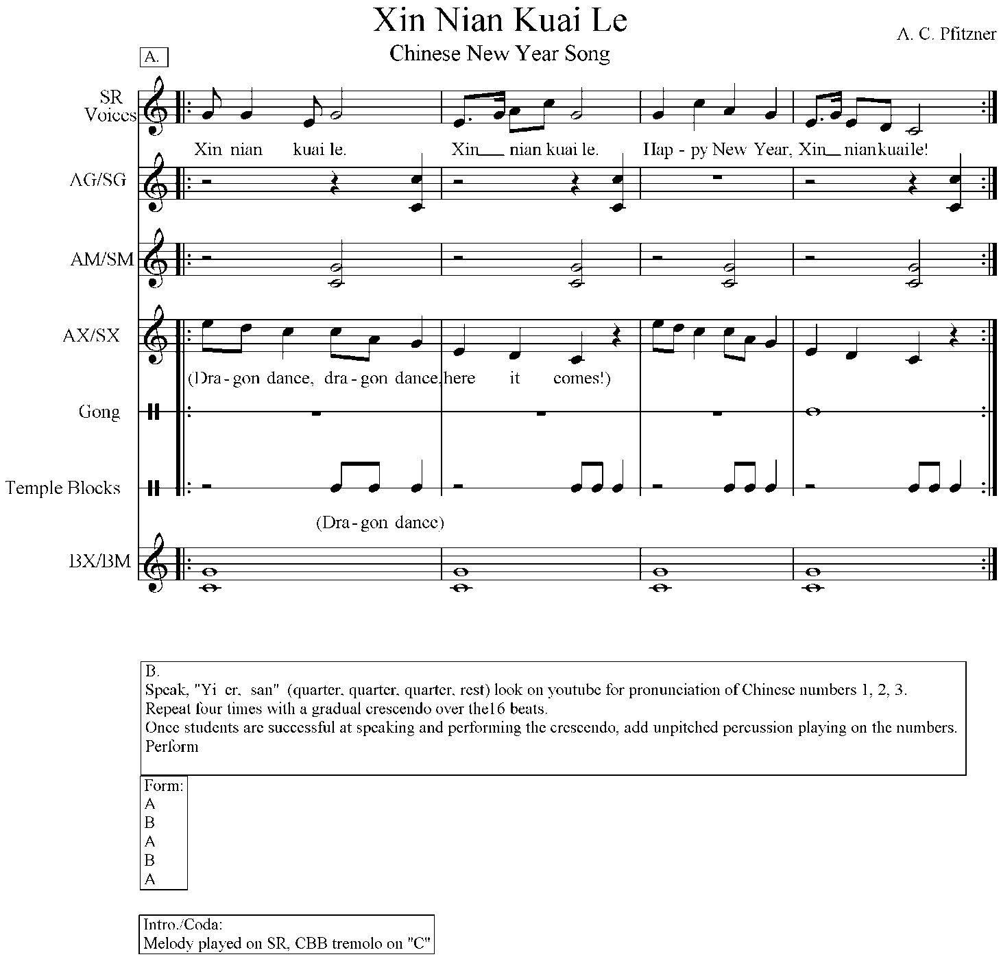 happy chinese new year xin nian kuai le