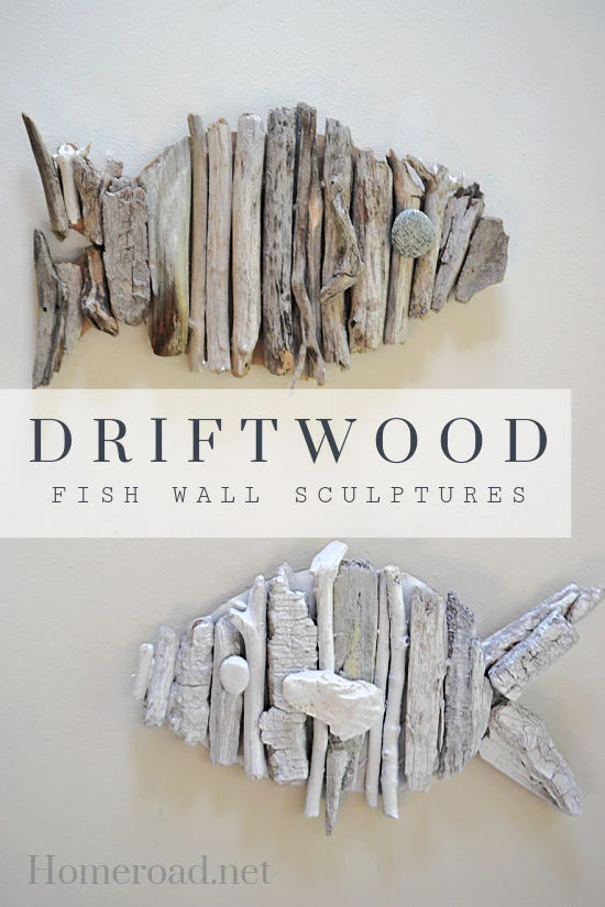 driftwood fish pin