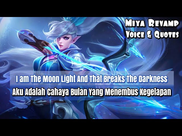 voice and quotes miya mobile legends