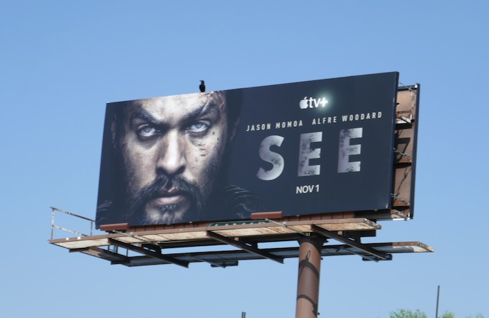 See Apple TV+ series launch billboard Highland Avenue See Apple TV+ series launch billboard