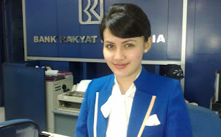 Teller dan CS bank BRI Cantik