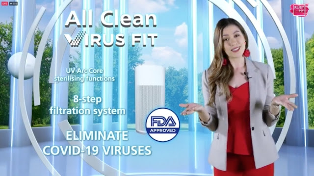 SK magic All Clean Virus Fit Air Purifier Mampu Menyingkirkan Virus COVID-19