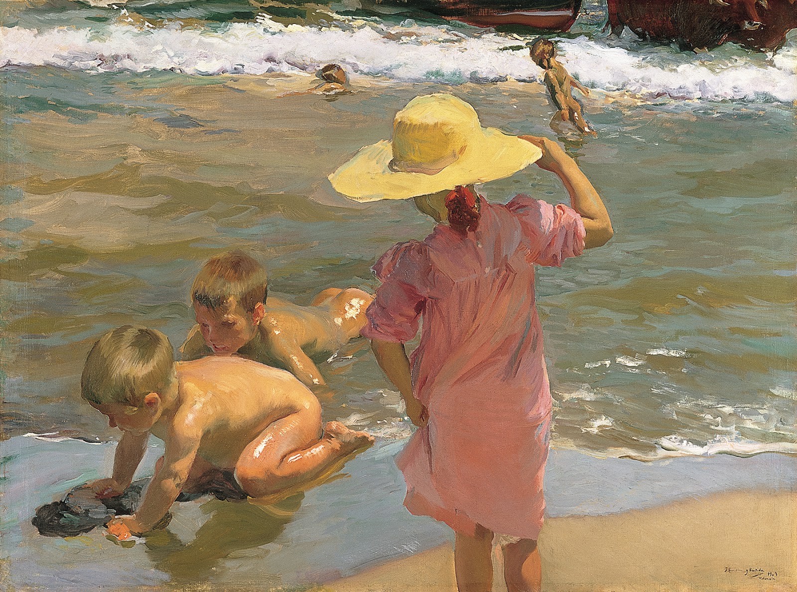 Sachenmacherin Joaquin Sorolla Meister Des Lichts