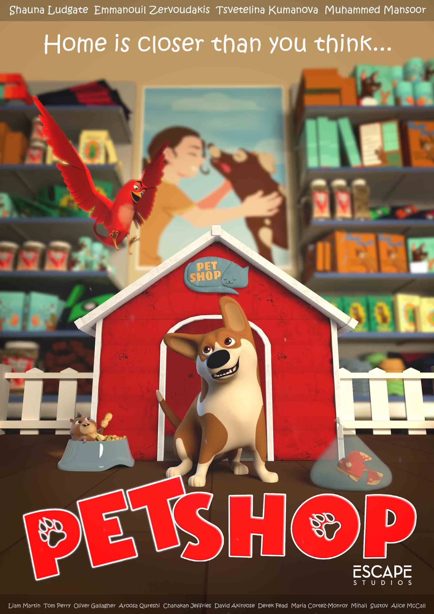 Escape Studios Animation Blog Introducing "Pet Shop"