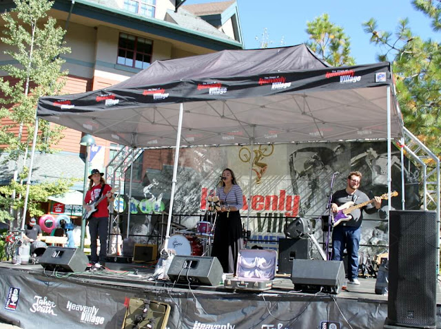 live performance at the ski resort