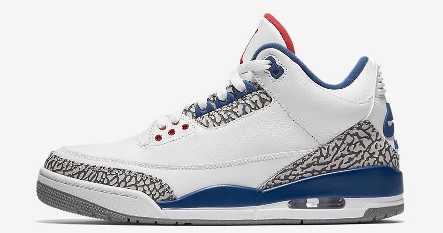retro 3 true blue