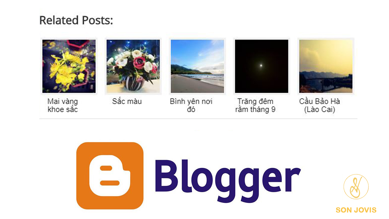Tạo bài viết liên quan (Related Posts) theo hàng ngang cho Blogpsot