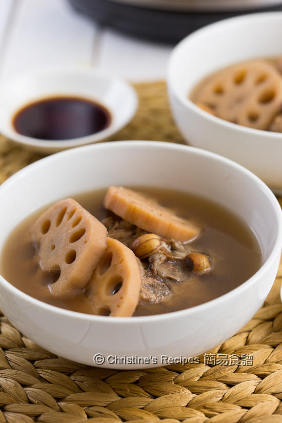 章魚蓮藕蓮子豬骨湯  Lotus and Dried Octopus Soup02