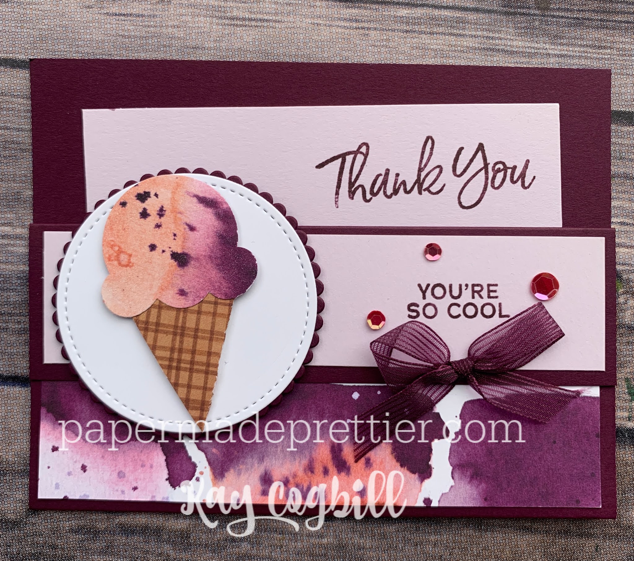 Papermadeprettier Sweet Ice Cream Gift Card Holder Video papermadeprettier-sweet-ice-cream-gift-card-holder-video