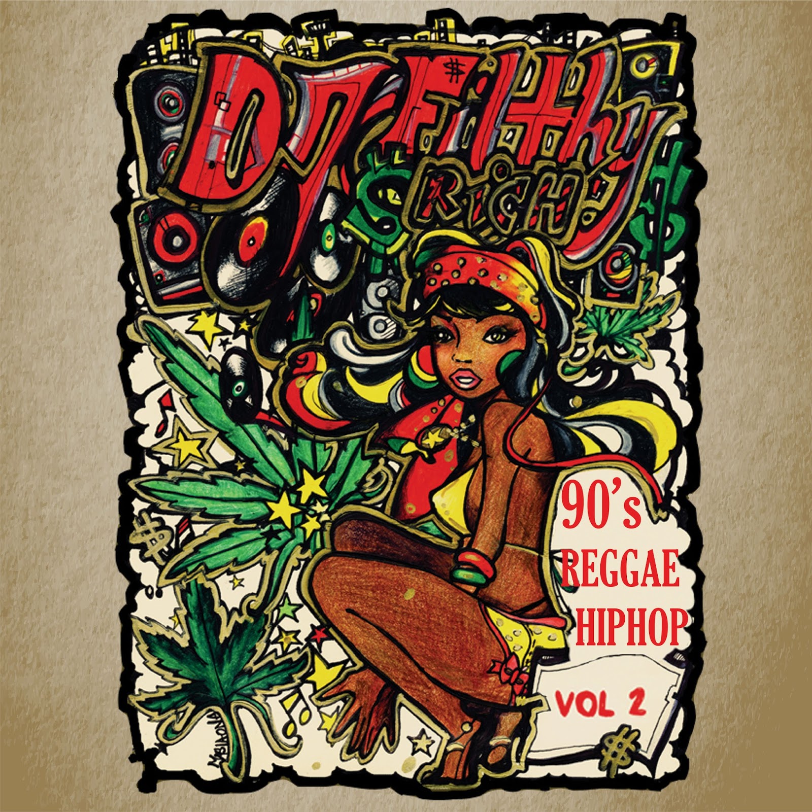 Only Built For zShare Links... DJ Filthy Rich 90's ReggaeHip Hop Vol.2 (2018)