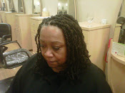 FRONTAL VIEW: HAIR WAS WASHED WITH JOICO MOISTURE INFUSED SHAMPOO AND CONDITIONER