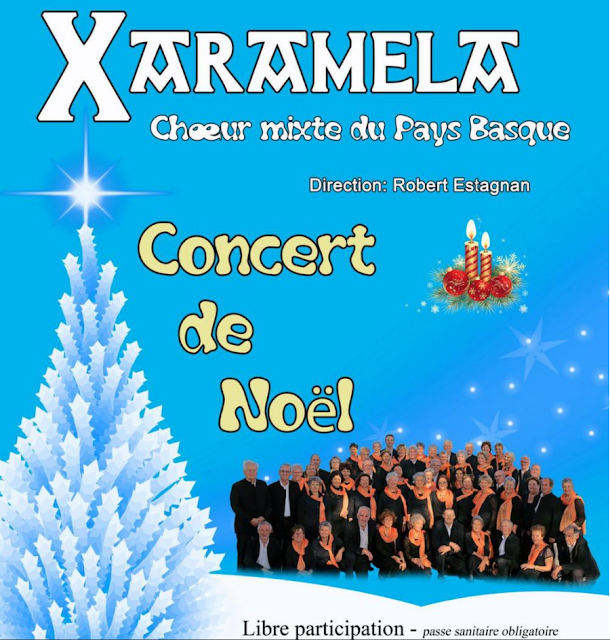 Concert de Noel Xaramela Anglet 2021
