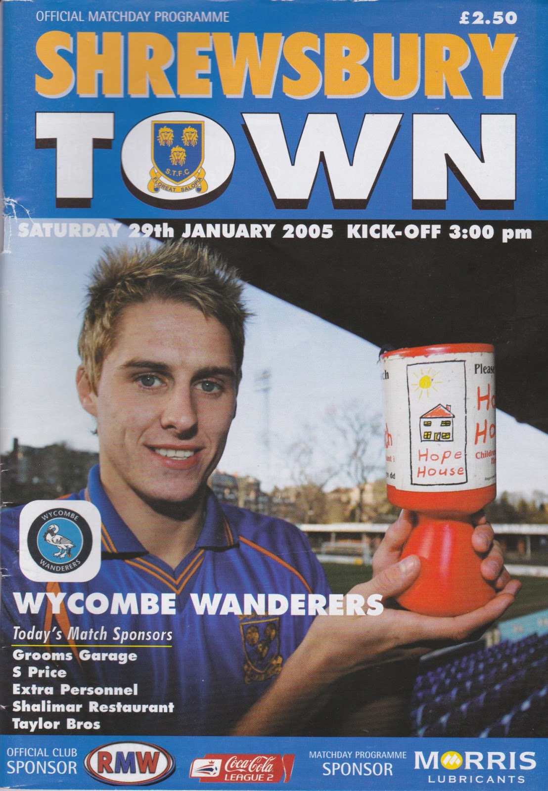 The Wanderer Shrewsbury Town Gay Meadow