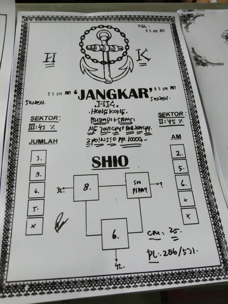 GAMBAR SYAIR TOGEL HONGKONG