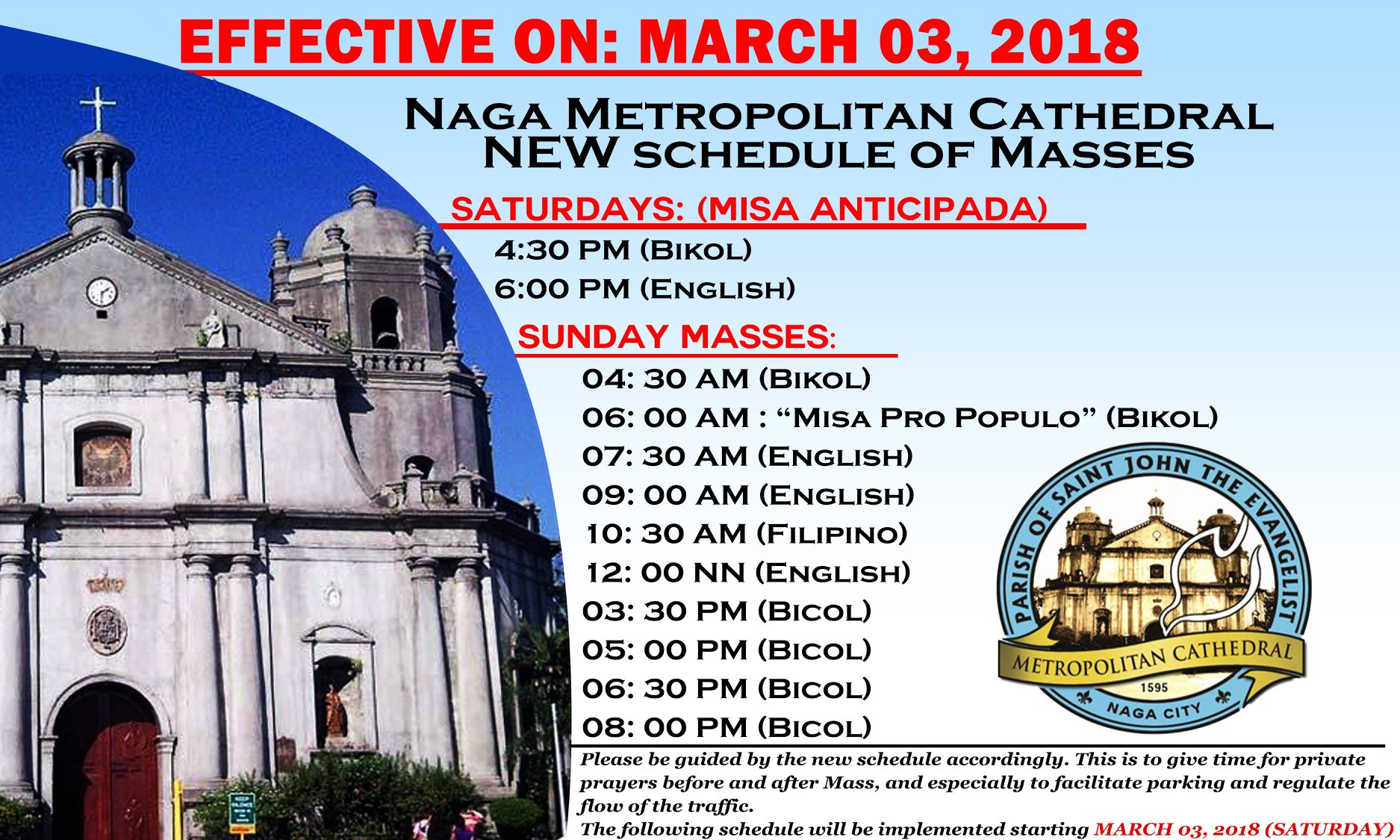 Naga Metropolitan Cathedral Revisited 2019 Camarines Sur