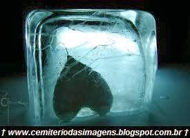 coração gelado coração,gelado,frio,preto