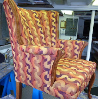 Practical Upholstery Design Studio: Channel Back Upholstery