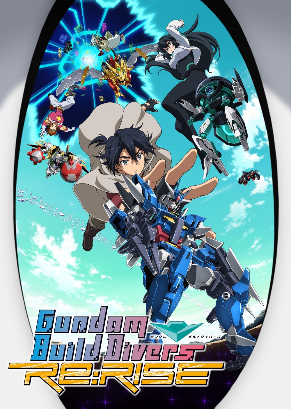 Gundam Build Divers Re Rise To Air Episodes 1 And 2 On Its Premiere Gundam Kits Collection News And Reviews