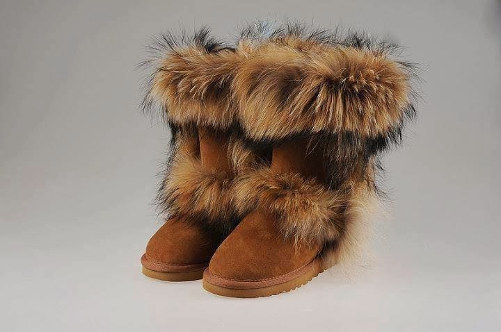 Fur boots.UGG.Snow boots