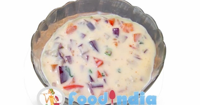 Onion Tomato Raita Different Taste of Raita Recipe :: Indian Food ...