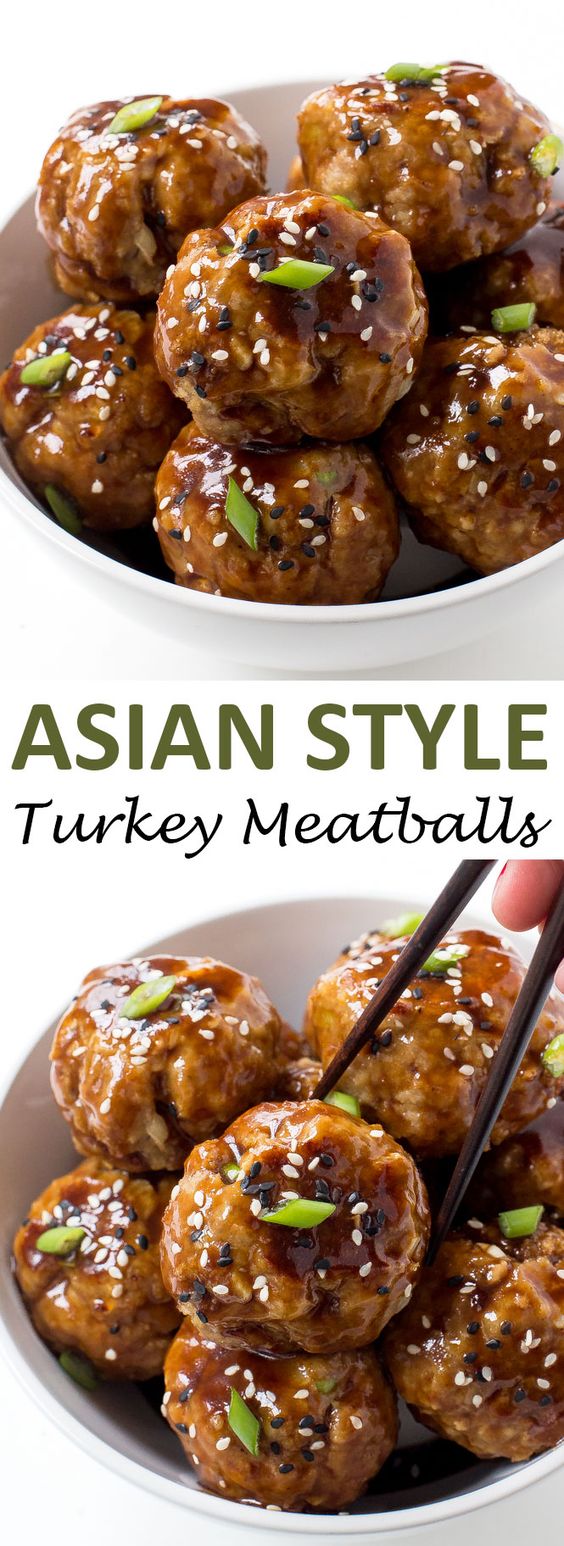 Asian Turkey Meatballs Simple Recipe Ideas