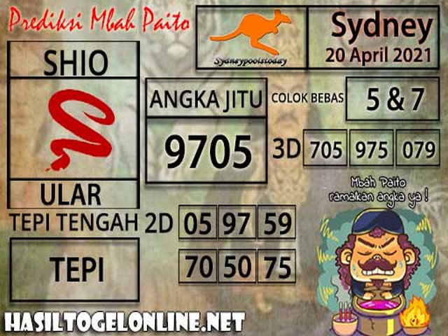 PREDIKSI togel sydney