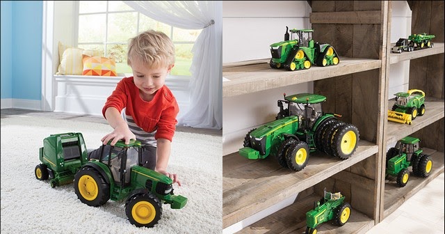 john deere toy tractors battery operated